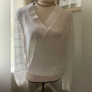 NWT Express white blouse size M